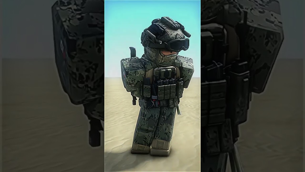 Roblox Military Oufits Idea🤩 #roblox #outfits  #military