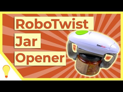 RoboTwist Hands Free Jar Opener: Open Jars With a Push of a Button!