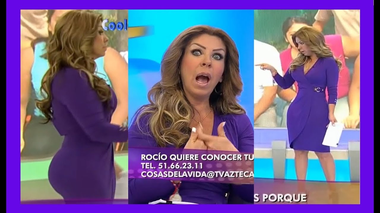 🍑🍑Rocio Sanchez Azuara Vestido Morado 🌷🌷