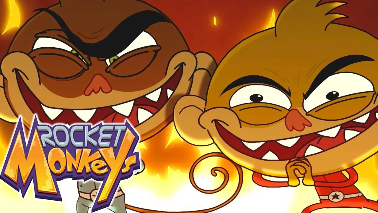 Rocket Monkeys | DOCTOR IS OUT | Full Episode | Funny Cartoons | Cartoons For Kids