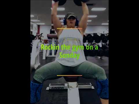 Rockin the gym on a Sunday