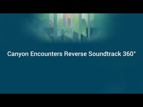 Rolling Sky Level 75 Canyon Encounters Reverse Soundtrack (360°)