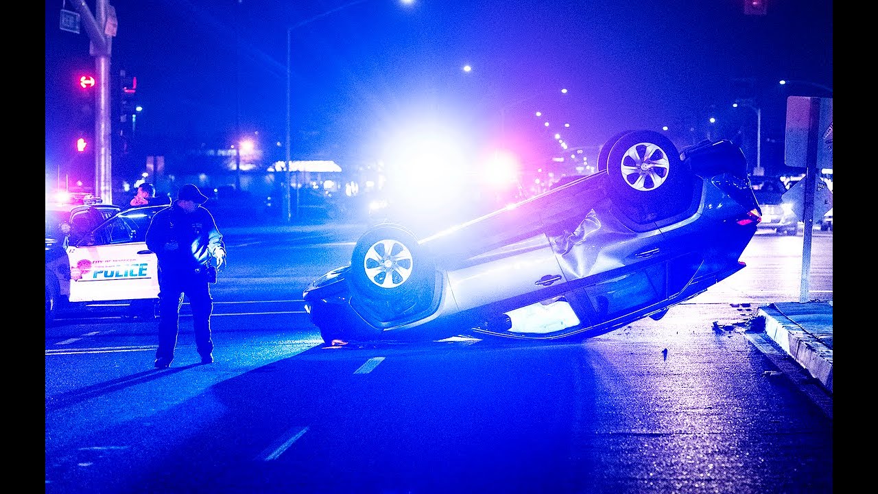 Rollover crash on McHenry Avenue in Modesto