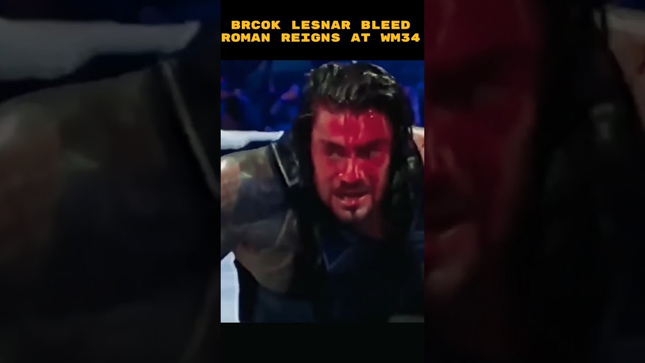 roman Reigns blood revenge from brock lesnar😈🔥#romanreigns#brocklesnar#wrestling#revenge