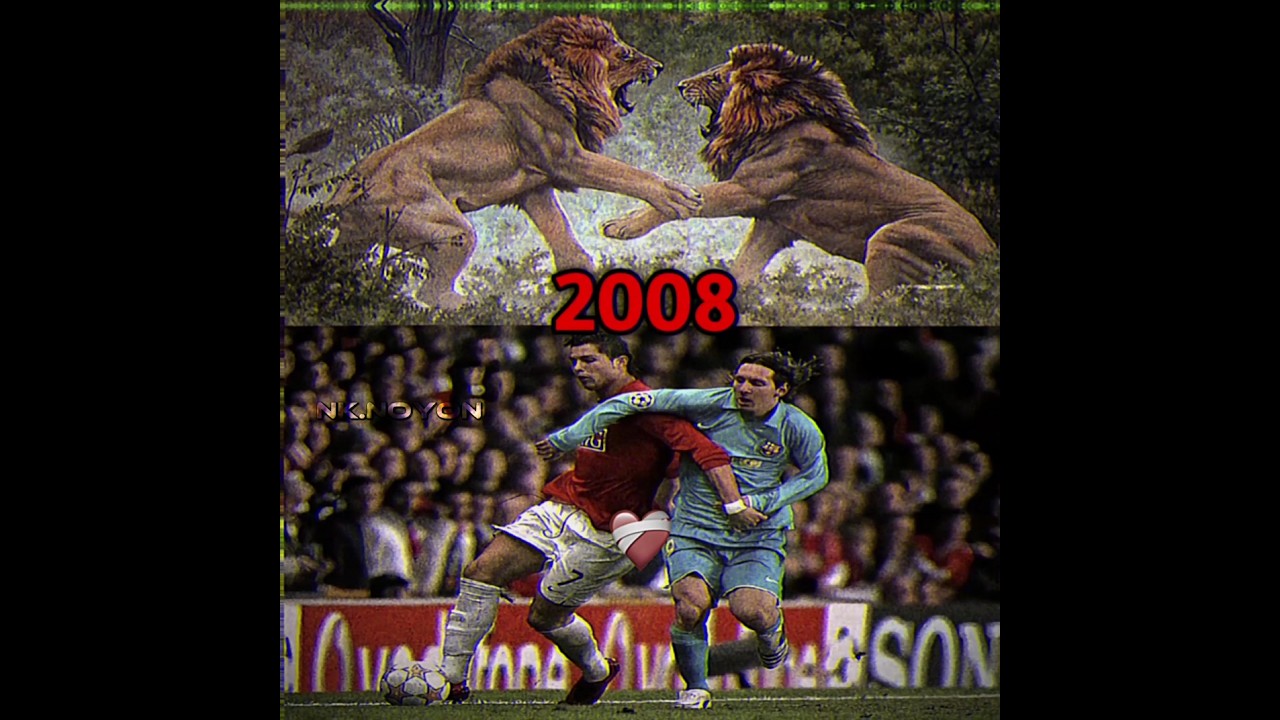 Ronaldo & Messi 2008☠🔥🐐#football #edit #fyp #viralvideo #trending #shorts