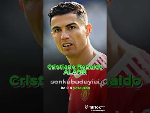 Ronaldo alarm-uyan yegen