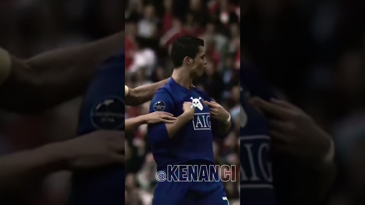 Ronaldo gol ve sevinç