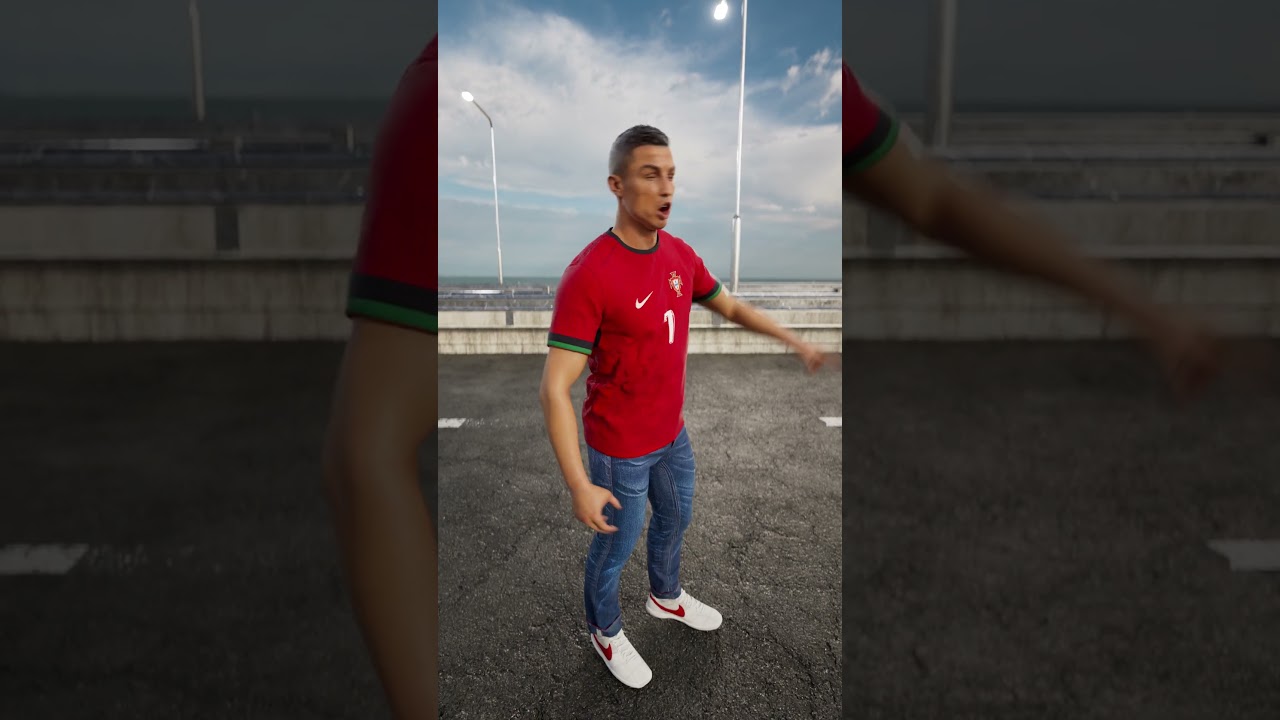 Ronaldo Jumps Over His iShowSpeed Lamborghini