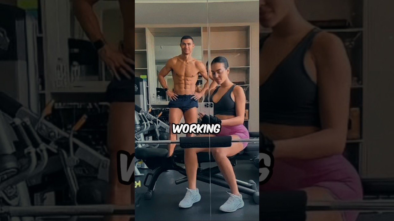 Ronaldo kicked Georgina Out of Gym 🫣 | #shorts