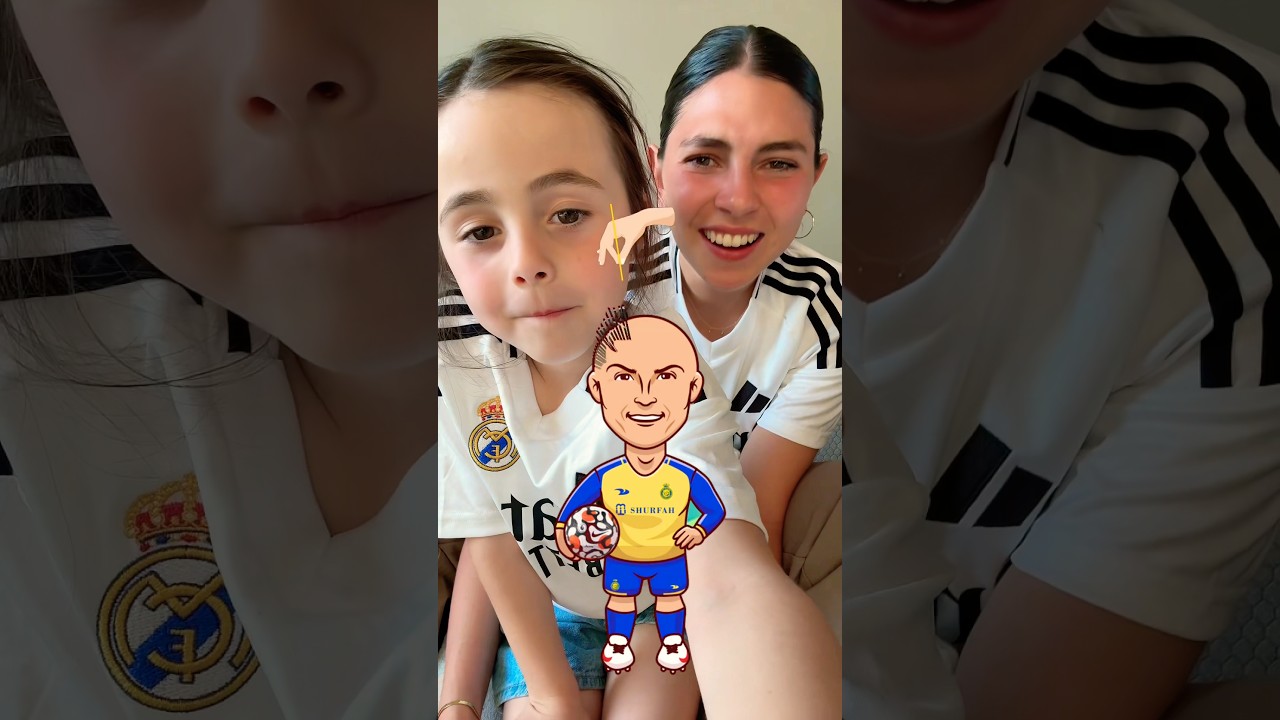 Ronaldo Perfect Hairstyle Challenge 😅✂️