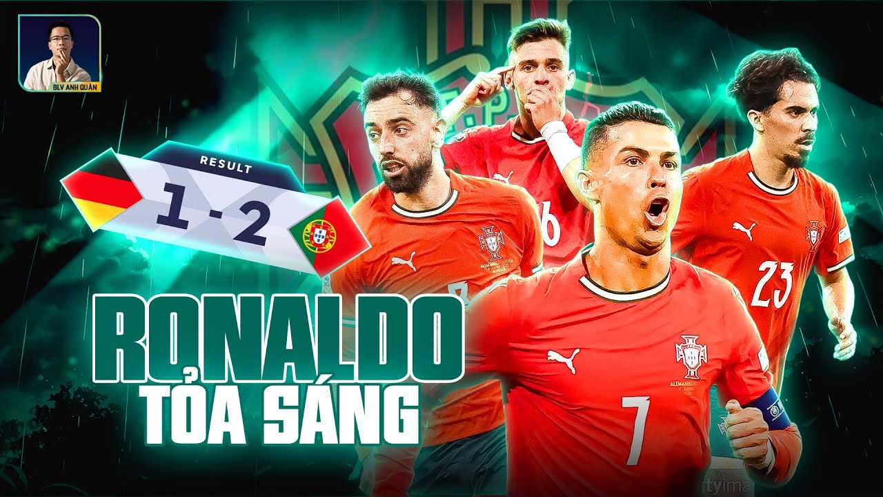 RONALDO SHINES, PORTUGAL ENTRIES NATION LEAGUE FINAL