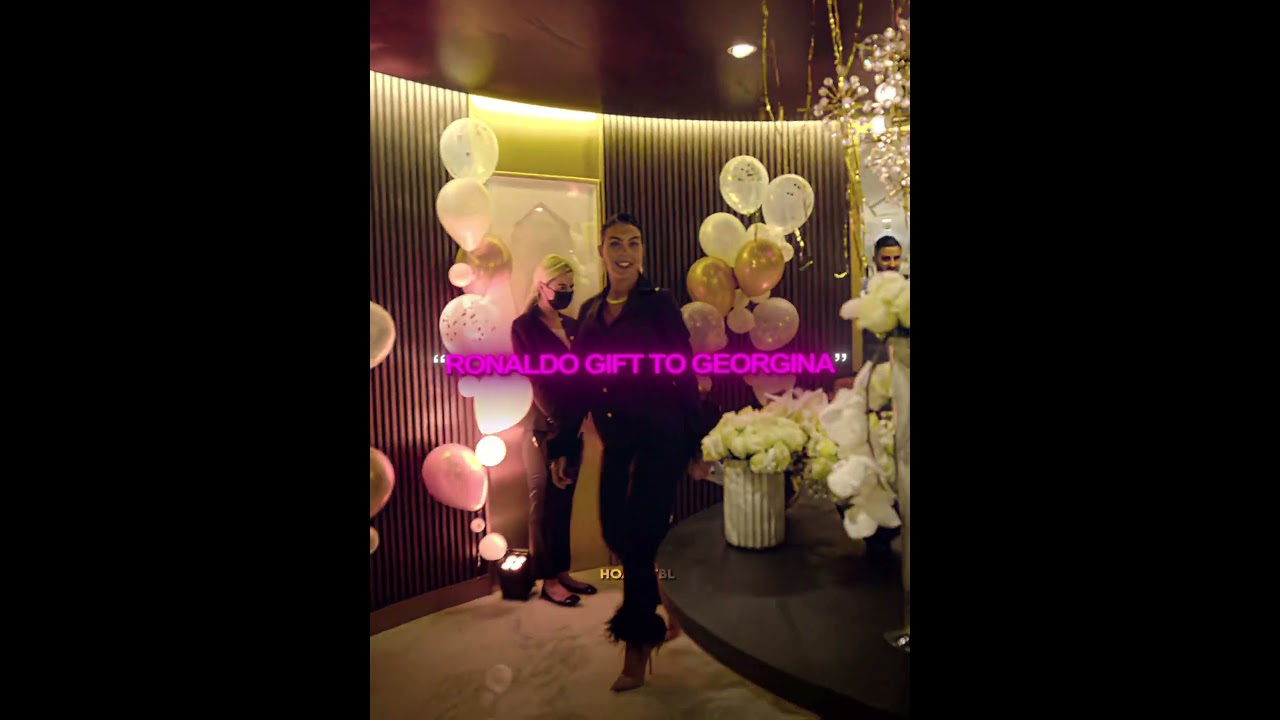 Ronaldo VS Georgina Birthday Gifts 🎁😳