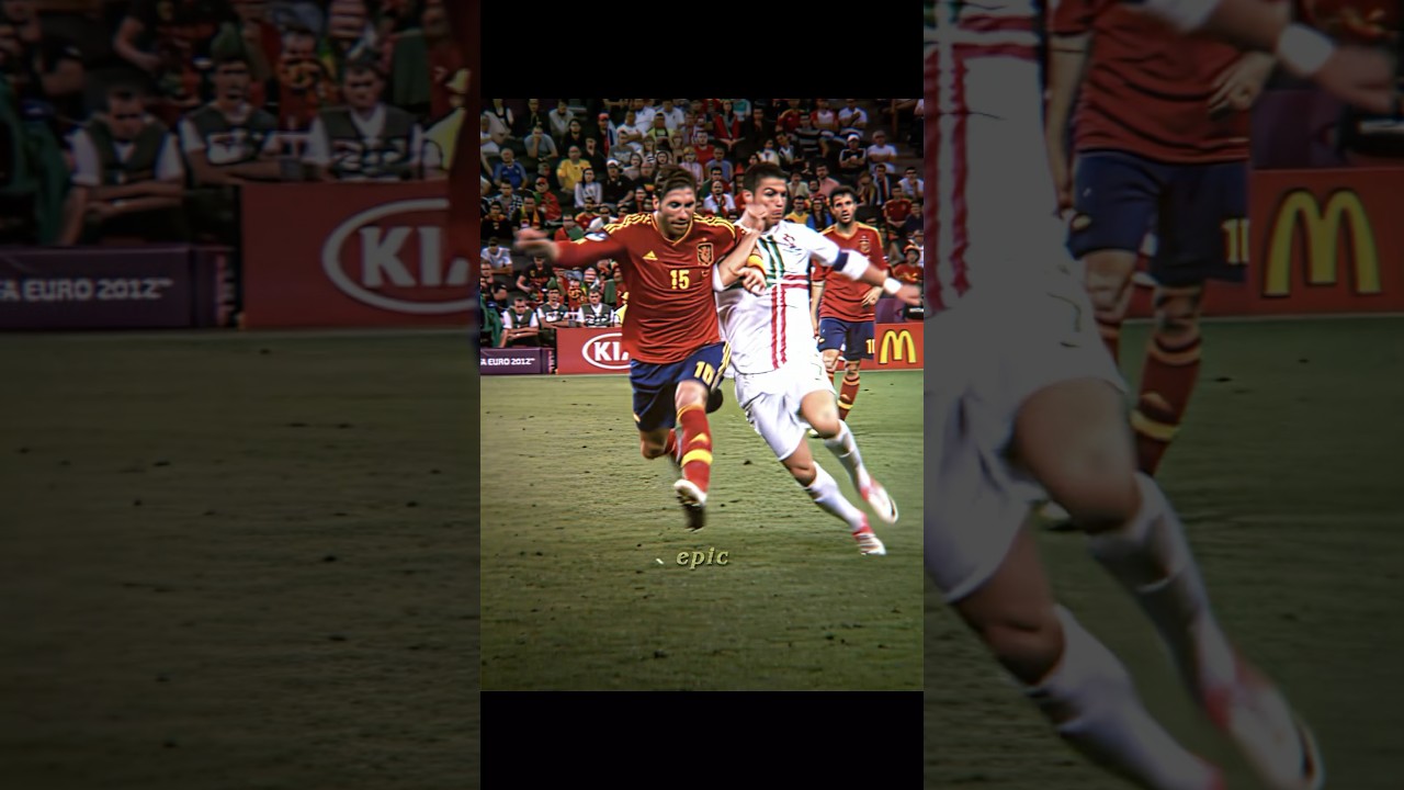 Ronaldo vs Sergio Ramos 💀