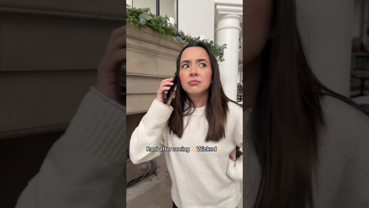 Roni after watching ✨ Wicked ✨