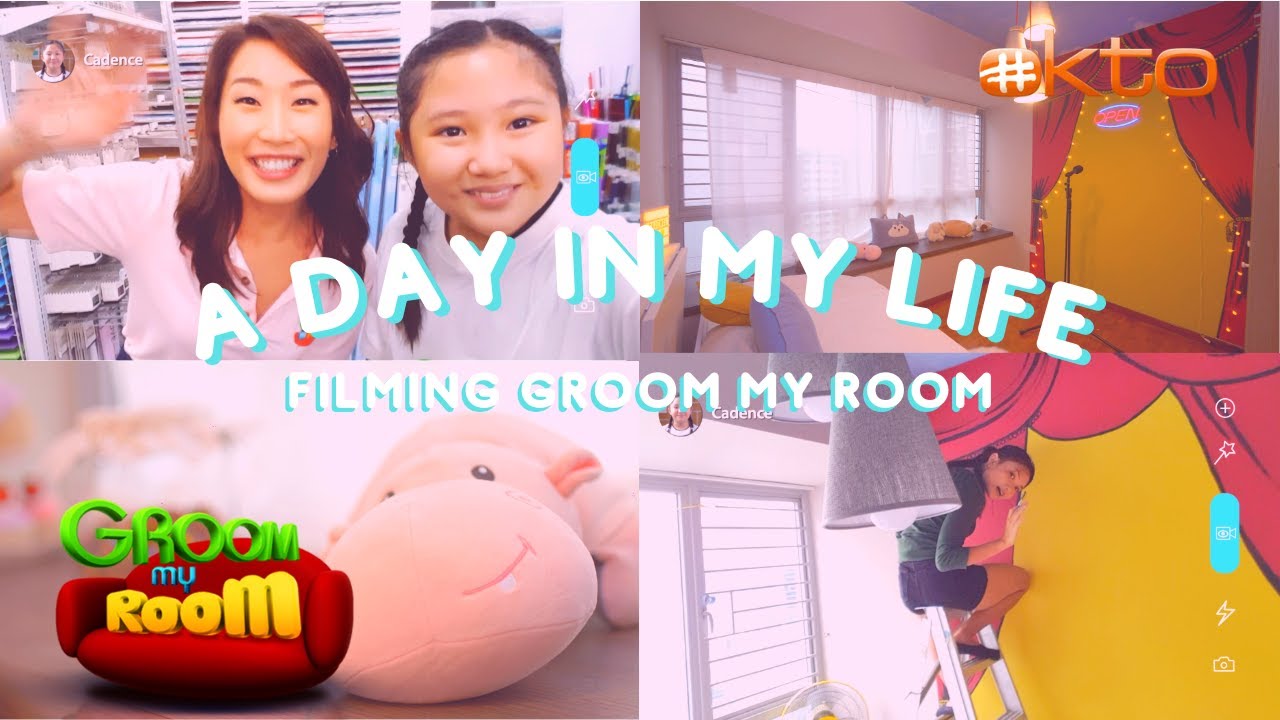 Room Makeover with Cadence | Shopping + Candy + Theatre🍭| Groom My Room | @mediacorpokto      ​