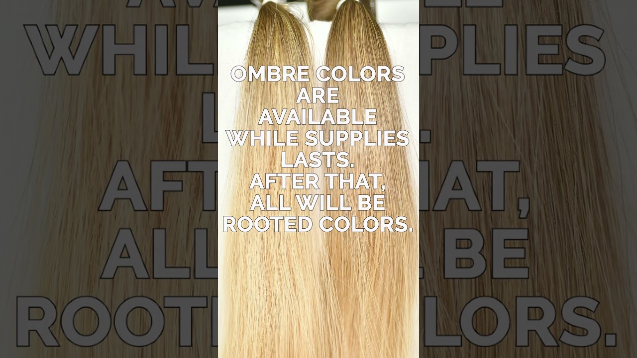 Rooted Hair Extensions Color Update, Hair and Compounds