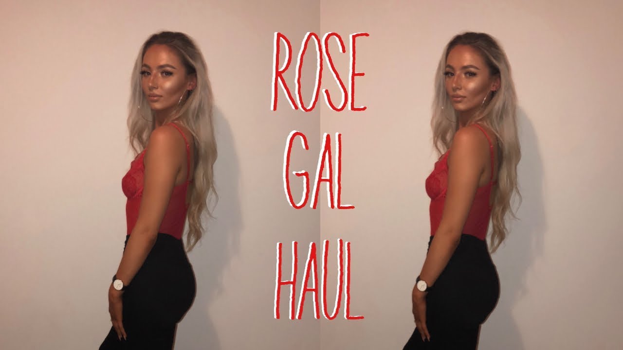 ROSE GAL TRY ON HAUL! | Nina Williams