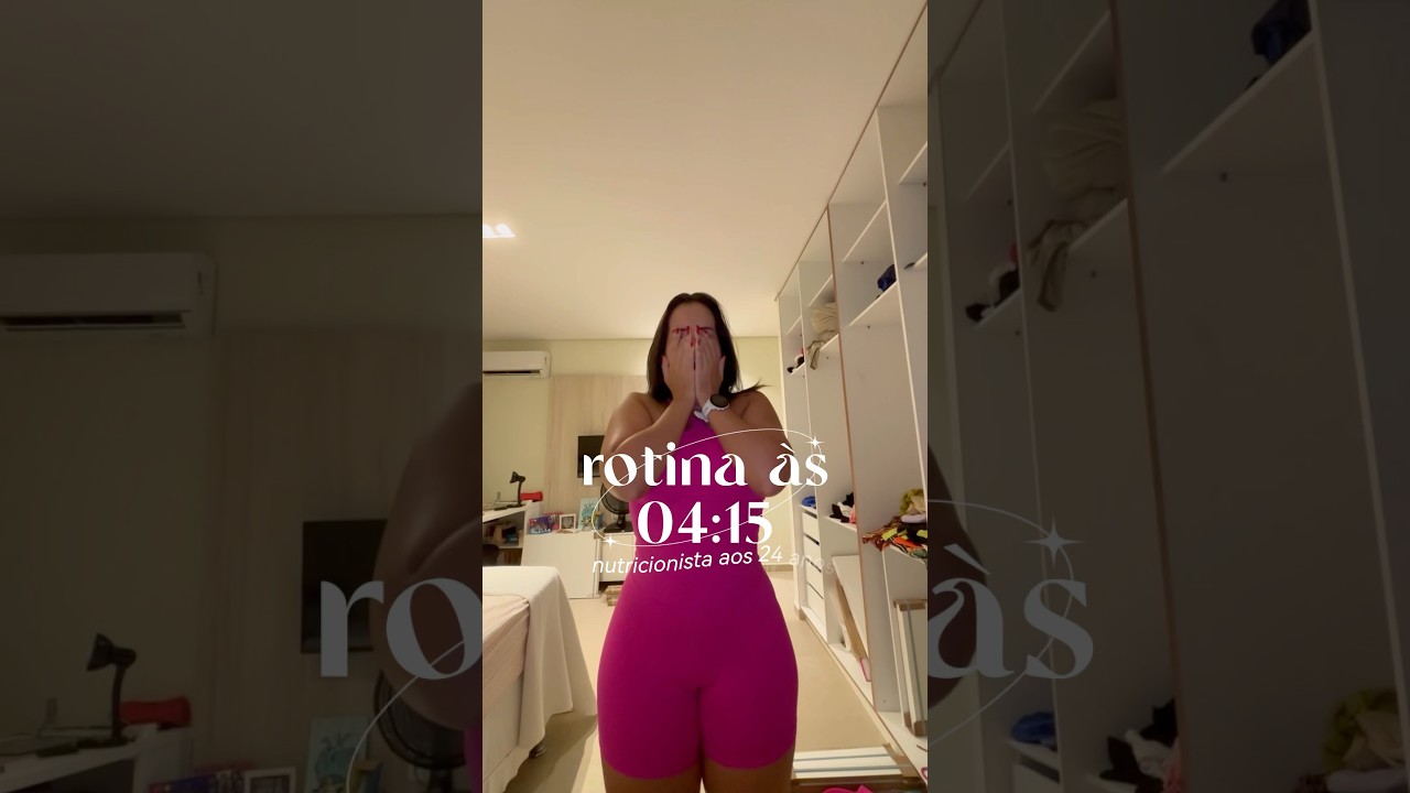 Rotina das 4hs da manhã 💘💪🏼 #motivação #vlog #academia #fitness #dieta #gym #treino #trabalho