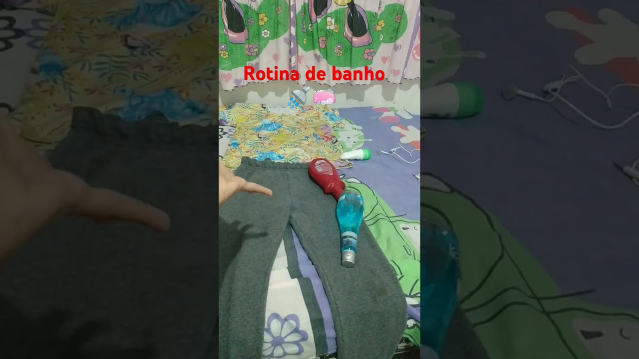 rotina de banho 🧼🚿✨