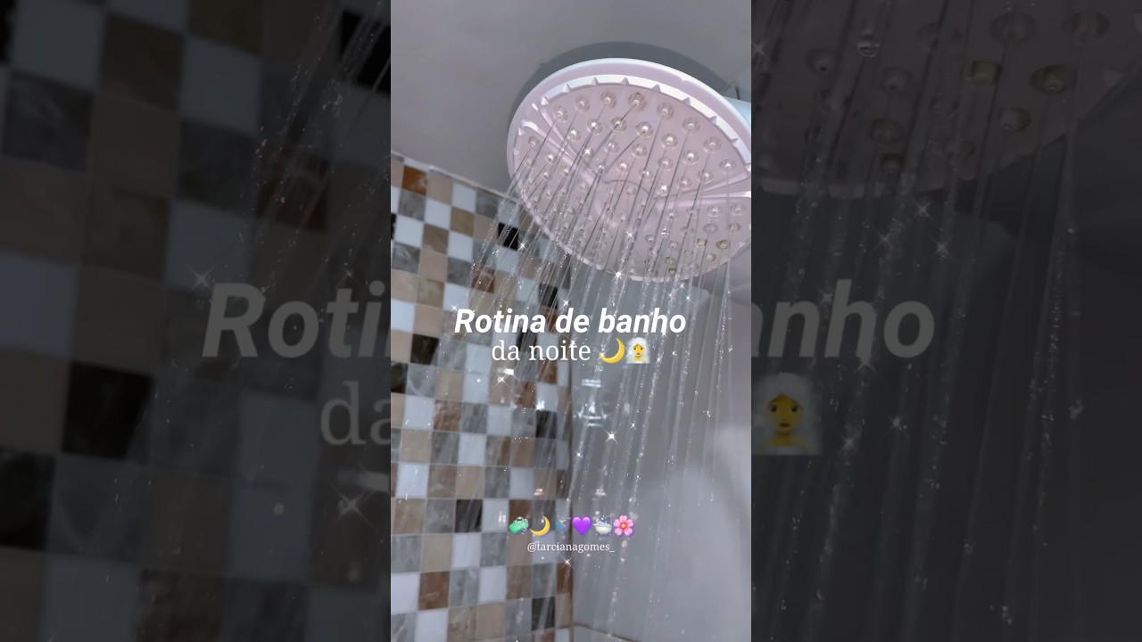 Rotina de banho 🚿💜 #autocuidado #selfcare #produtosbaratinhos #rotina  #showerroutine