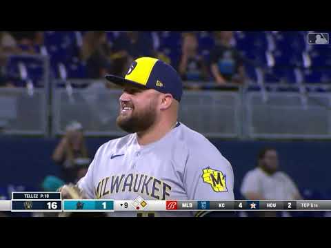 Rowdy Tellez Relief Appearance