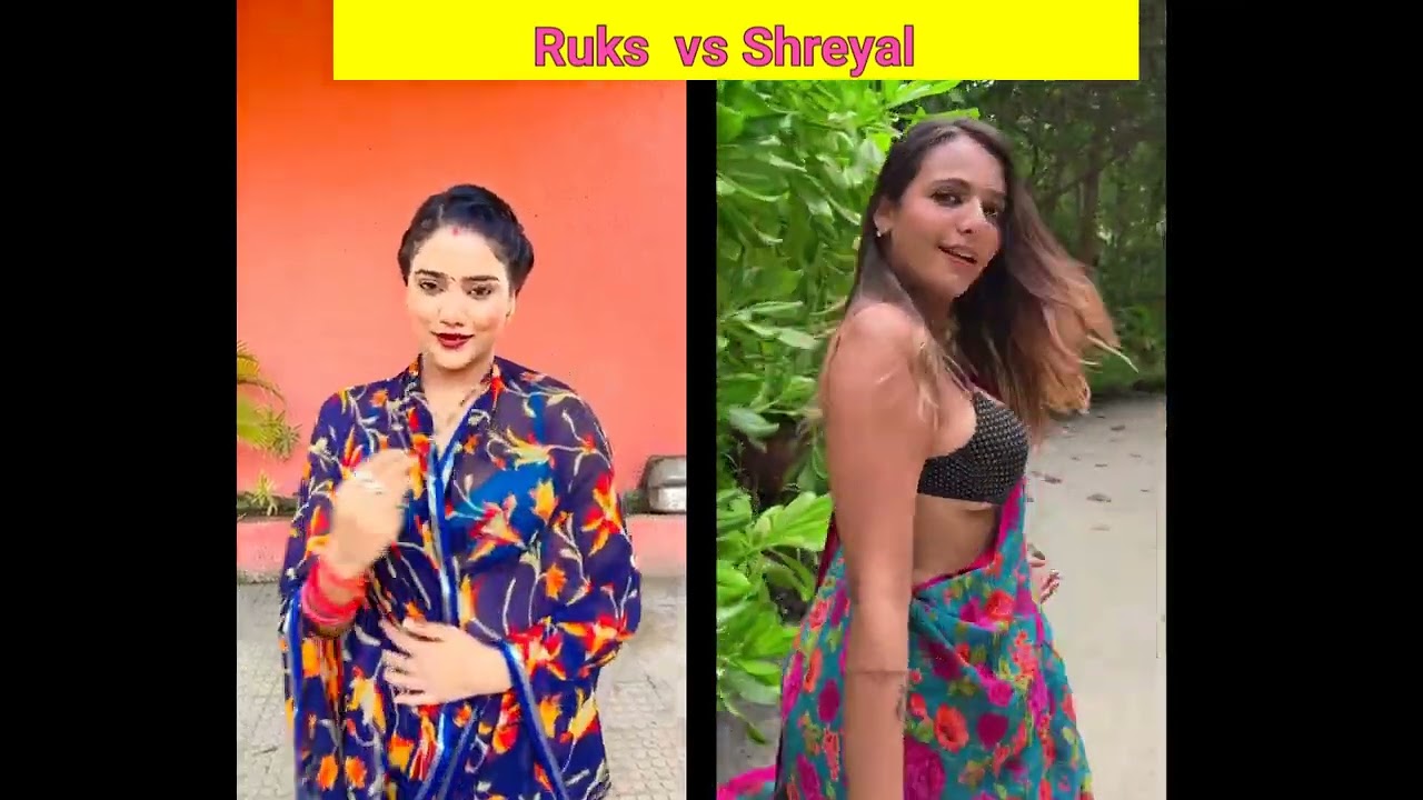 Ruks Khandagale vs Shreyal Pandey l Desi | Indian | Hot | Sexy | Beautiful | Dance l #short |#shorts