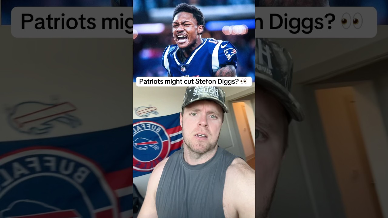 RUMOR: The Patriots might CUT Stefon Diggs? #stefondiggs #patriots #nflnews #nfl