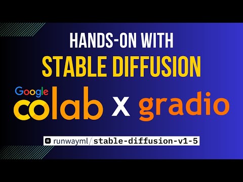 Run Stable Diffusion in Google Colab in 10 Minutes | Build Free Image Generator Gradio App