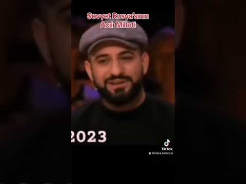 Rus Devlet televizyonunda ahıskalı gençten manaları şarkı