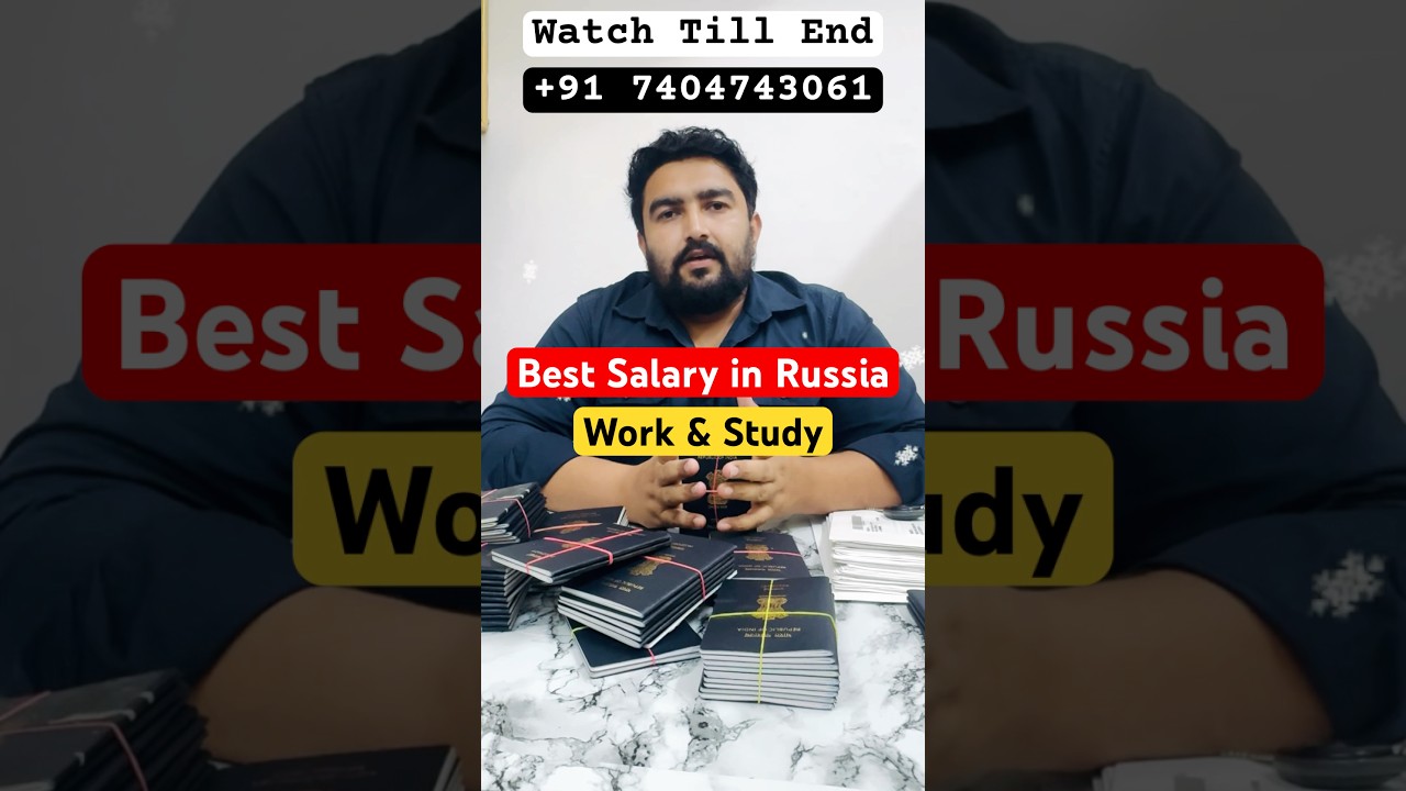 Russia Language Course 2025| Jobs in russia for students | Russia Study Visa | #russia  #job