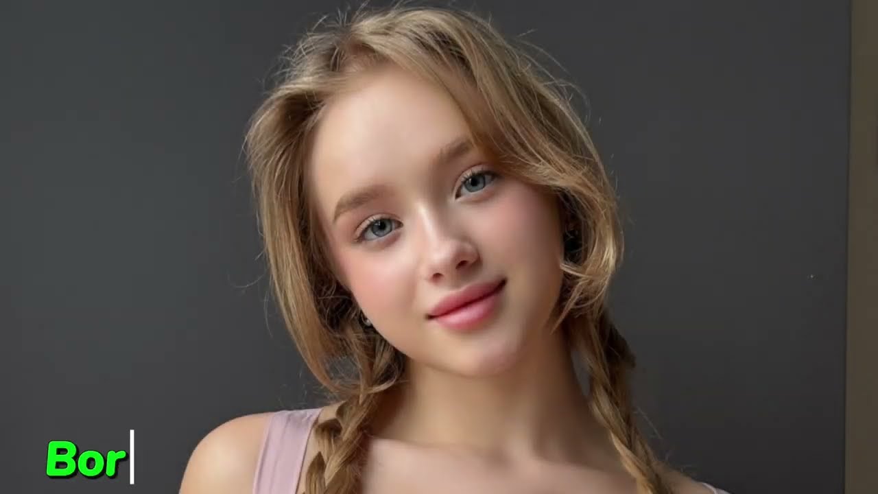 Russian Beautiful Teen Girl | 2025 New Hollywood Actress |