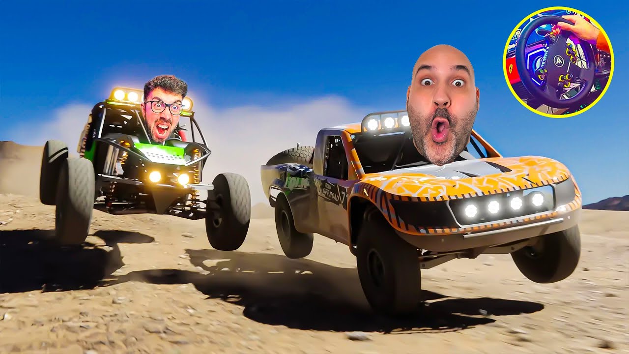 RUTA 4X4 CON VOLANTE EN EL DESIERTO