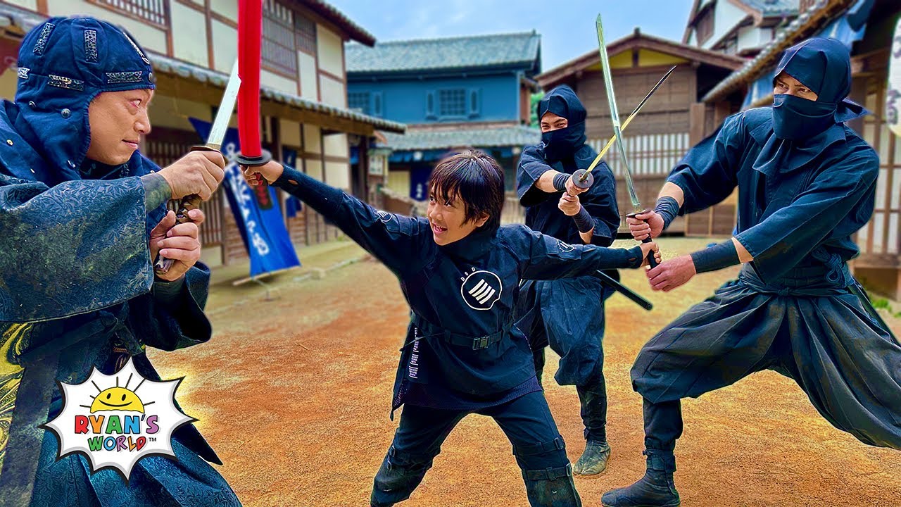 Ryan filmed Ninja Action Movie in Japan!