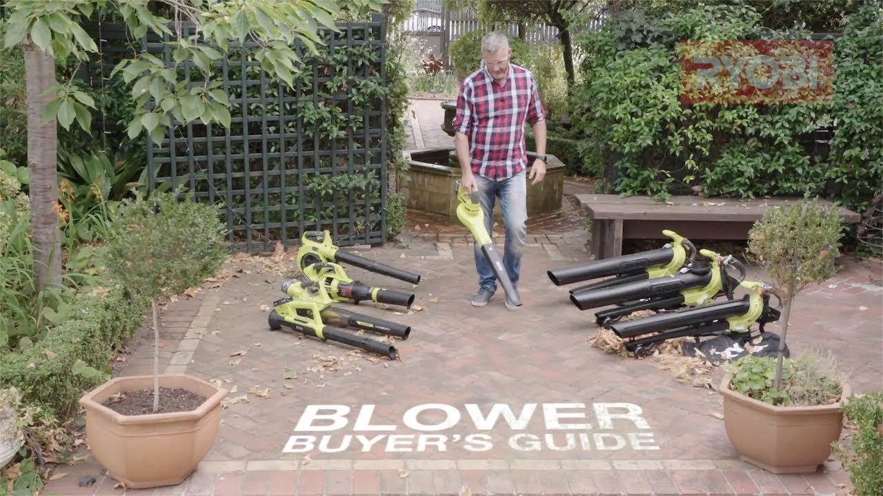 RYOBI: Blowers Buyers Guide