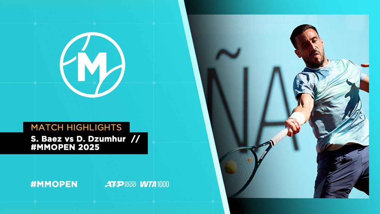 S. Baez vs D. Dzumhur  // #MMOPEN 2025