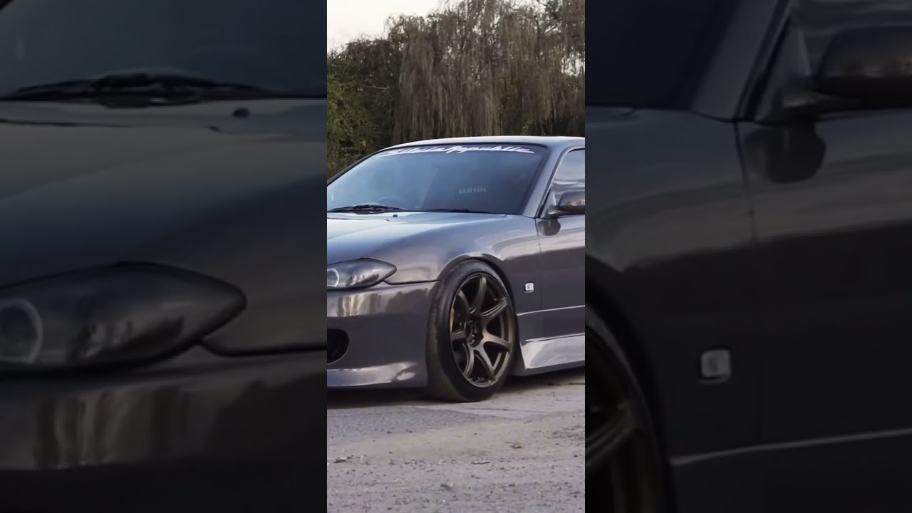#s15 #silvia #nissan #widebody #stance #bagged #chamber #airsuspension #cars #jdm #carslover #grey