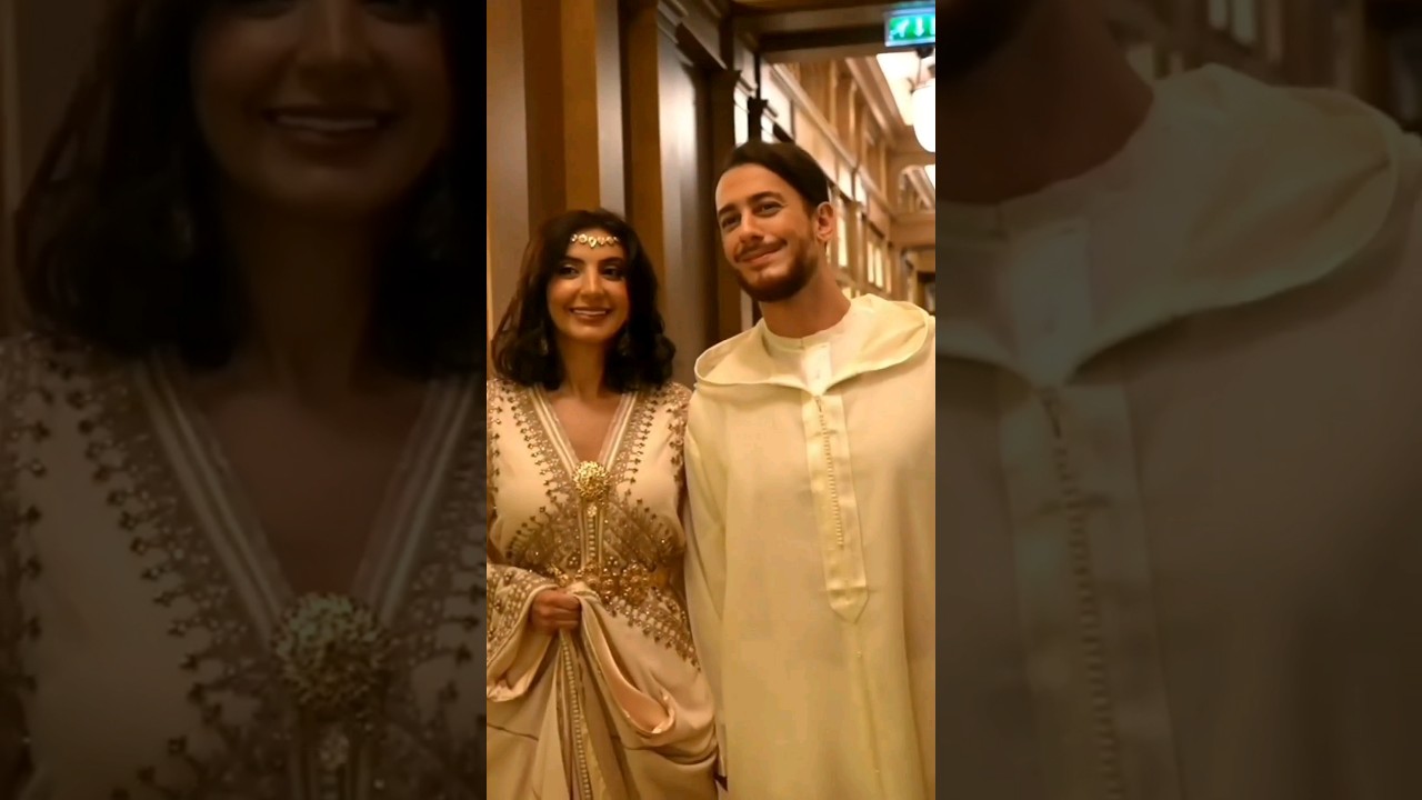 Saad & Ghita's marriage ❤️😍 #gulimata #saadlamjarred #youtubeshorts #shorts
