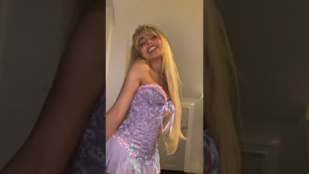 Sabrina carpenter fap tribute