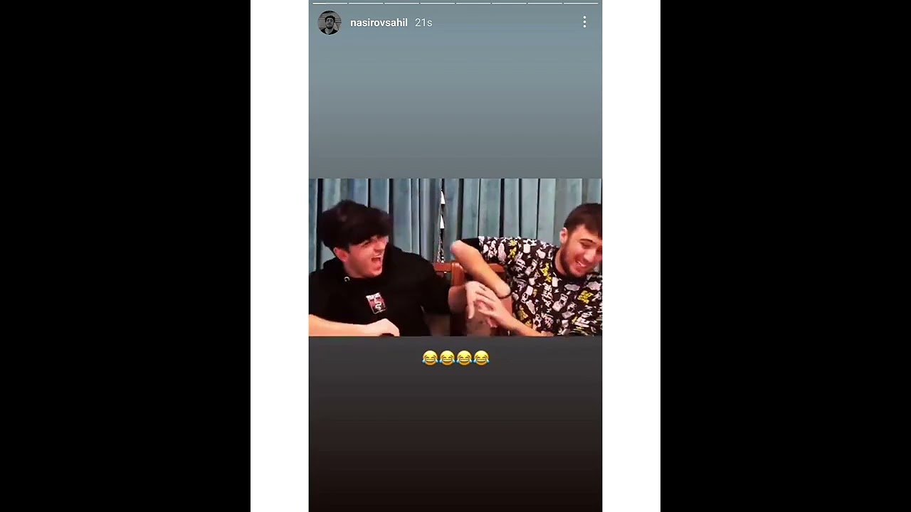 SAHİL NƏSİROV İNSTAGRAM STORY - BU GEYMİ?! 😂
