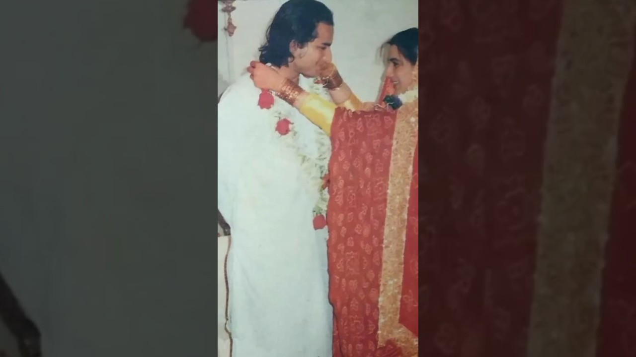 ❤️❤️Saif Ali Khan and Amrita Singh ki wedding pictures ❤️❤️#shorts #bollywood #hindisong #status
