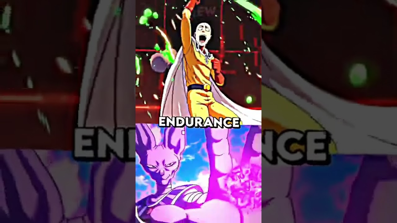Saitama Vs Beerus | #fyp #shorts #saitama #beerus