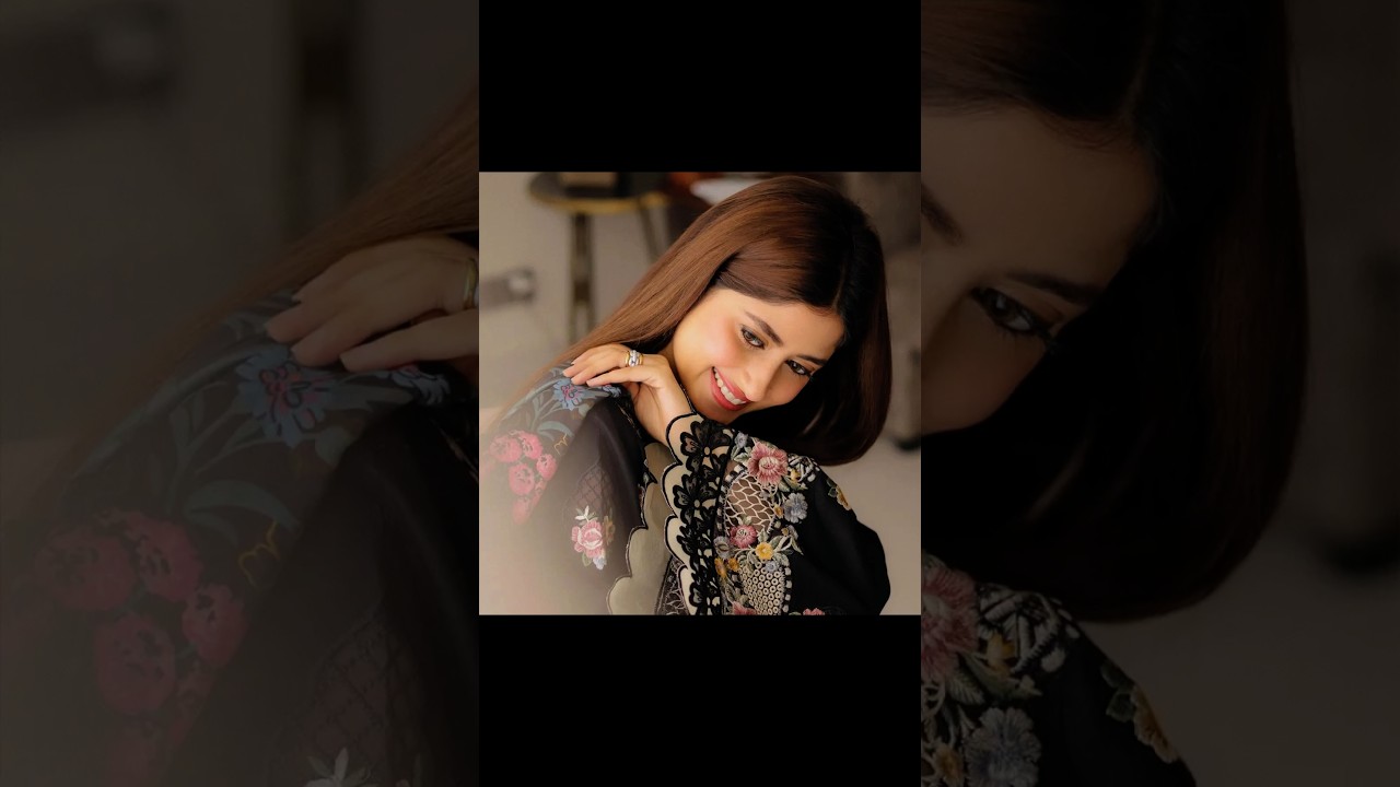 sajal ali's beauty 😍#youtubeshorts #ytshorts #love #bollywood #shotrs video