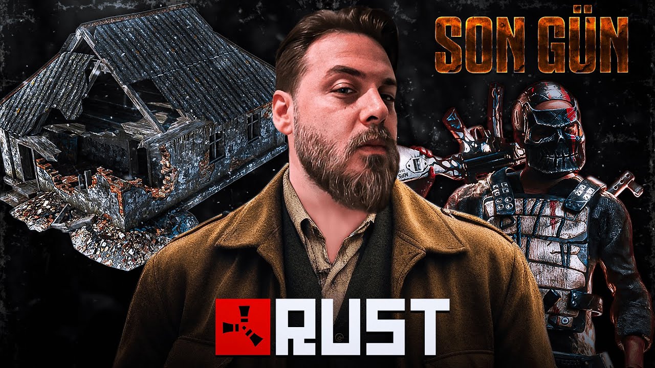 SAĞLAM 1 TANE BASE KALMADI! | RUST | SON GÜN