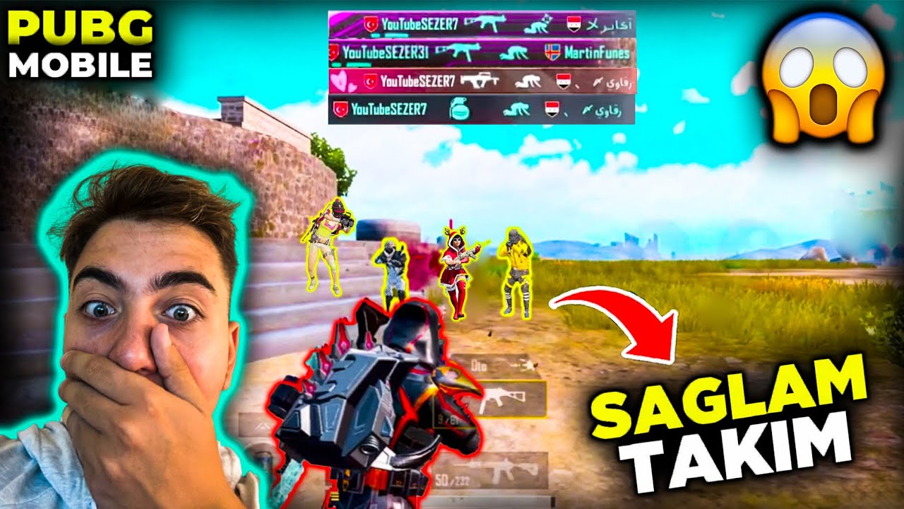 SAĞLAM ARAP TAKIMA DENK GELDİM!😳 | PUBG MOBİLE