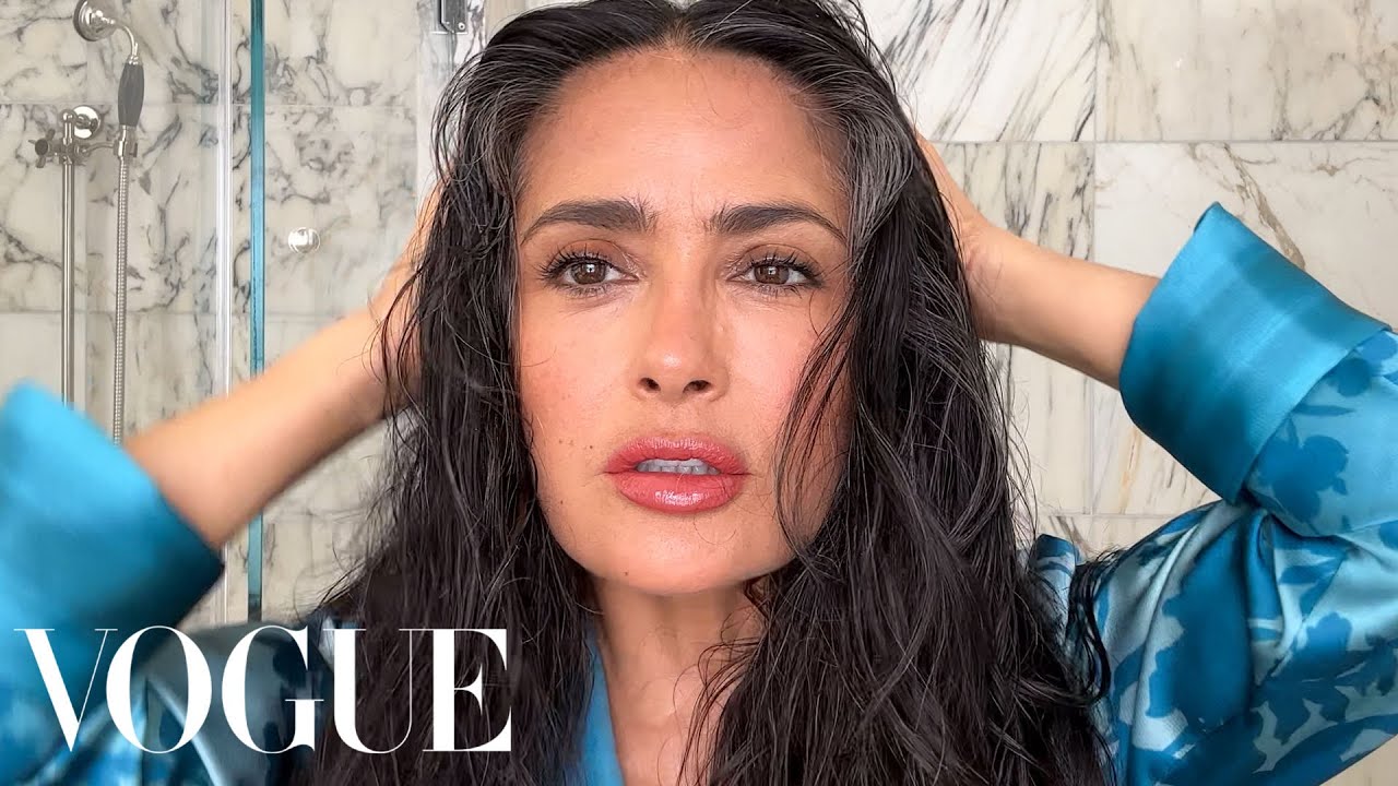 Salma Hayek Pinault’s Daily Beauty Tricks | Beauty Secrets | Vogue