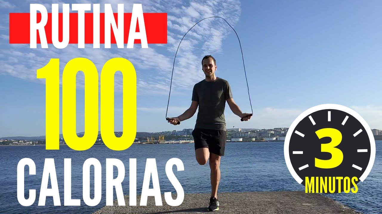 SALTAR CUERDA con MUSICA  en 3 MINUTOS 🔥 CARDIO CON CUERDA-  [ ♪♪ BLINDING LIGHTS ♪♪]