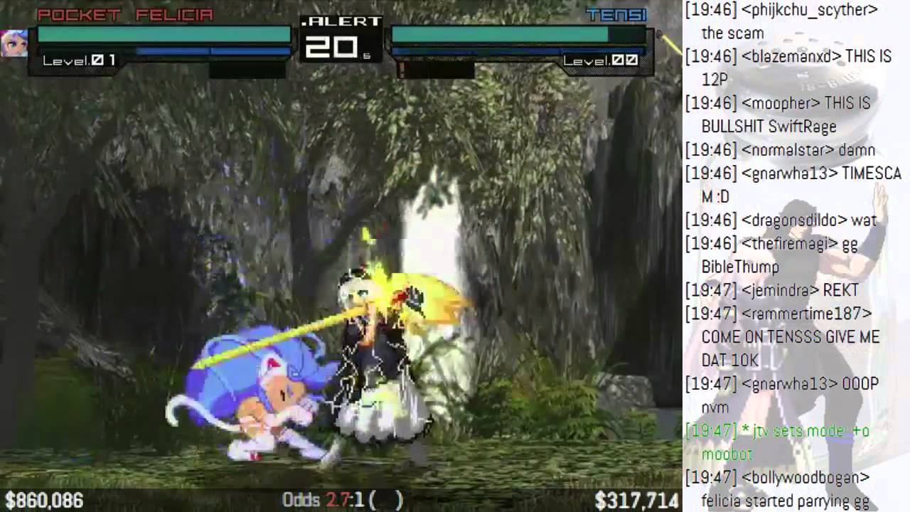 Salty Bet - Pocket Felicia vs Tensi