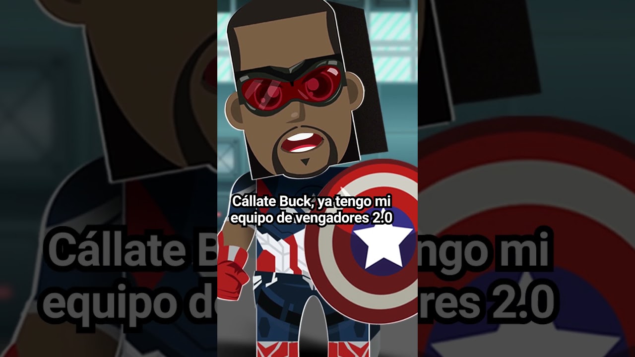 Sam gets licked by #Bucky💀#CaptainAmerica #buckybarnes #marvel #marvelstudios #parody #thunderbolts