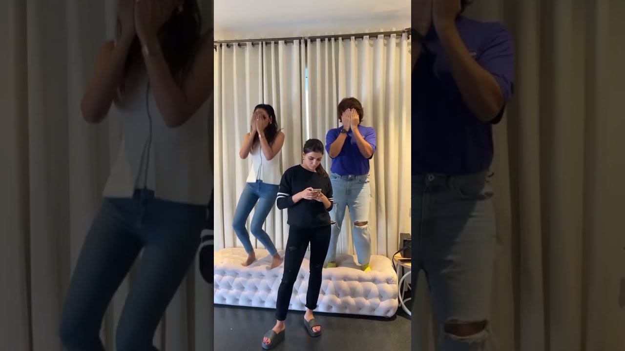 Samantha latest reel with her best friends..#Subscribe for more videos