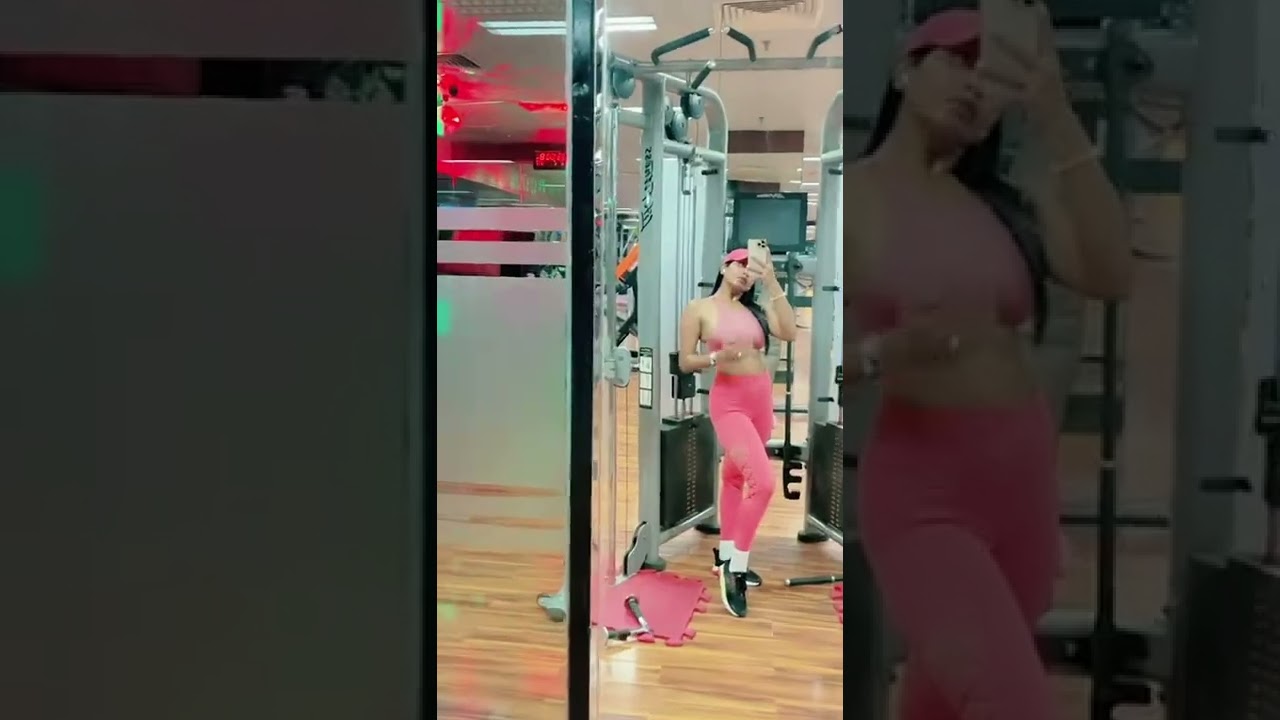 Samia Othoi Viral Gym Video | Sexy BD Gym Video | #shorts